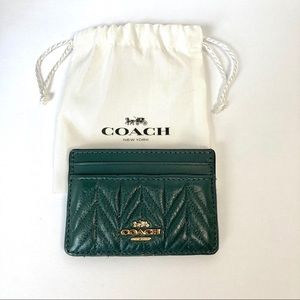 Authentic Coach card wallet